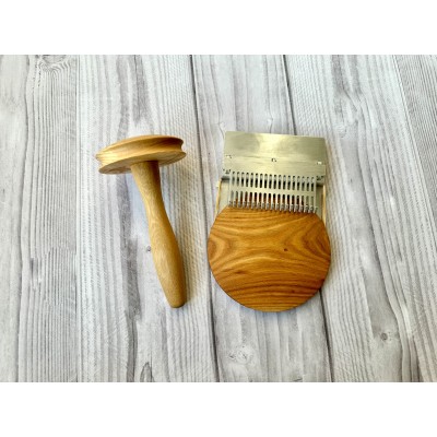 Darning Kit - Speedweve loom and Darning Mushroom